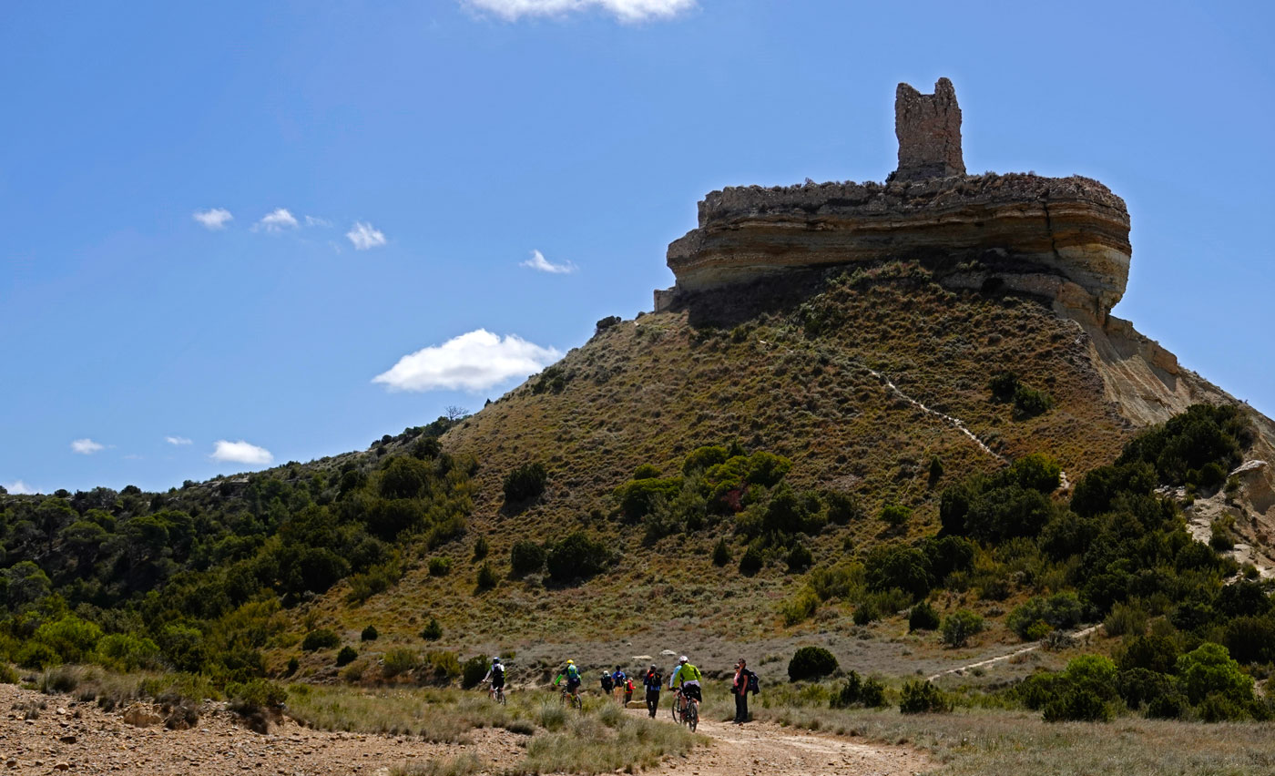 Bikers en Castillo Peña Flor