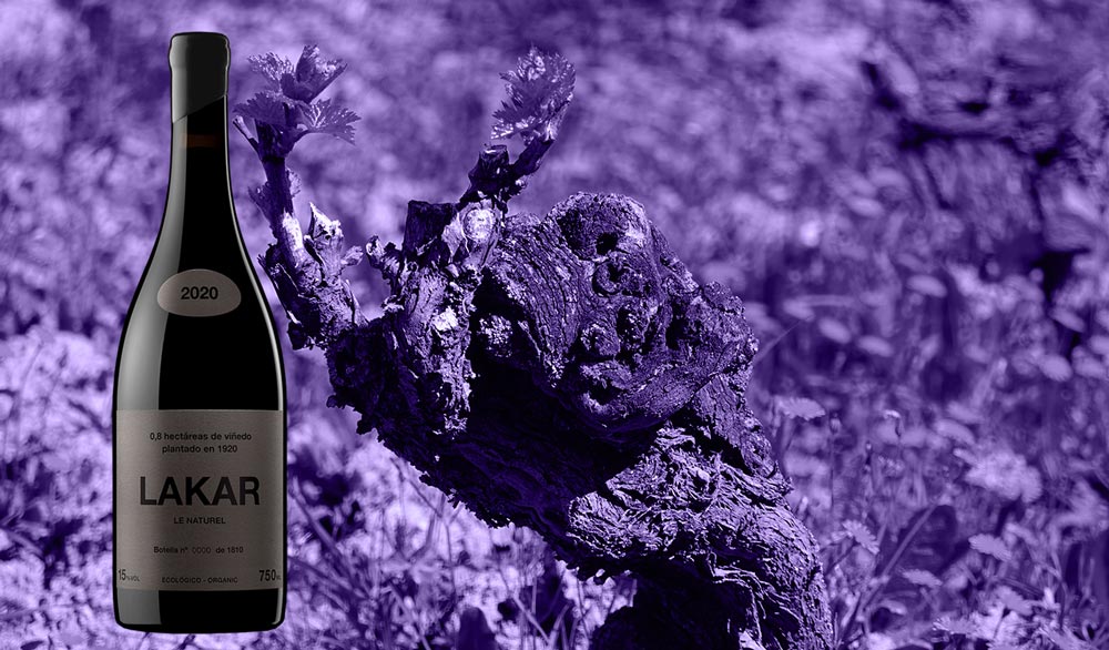 Lakar wine bottle