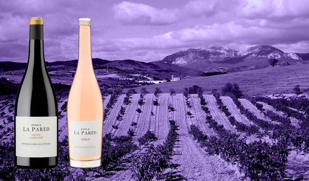 La Pared wine bottles by Bodegas Marco Real